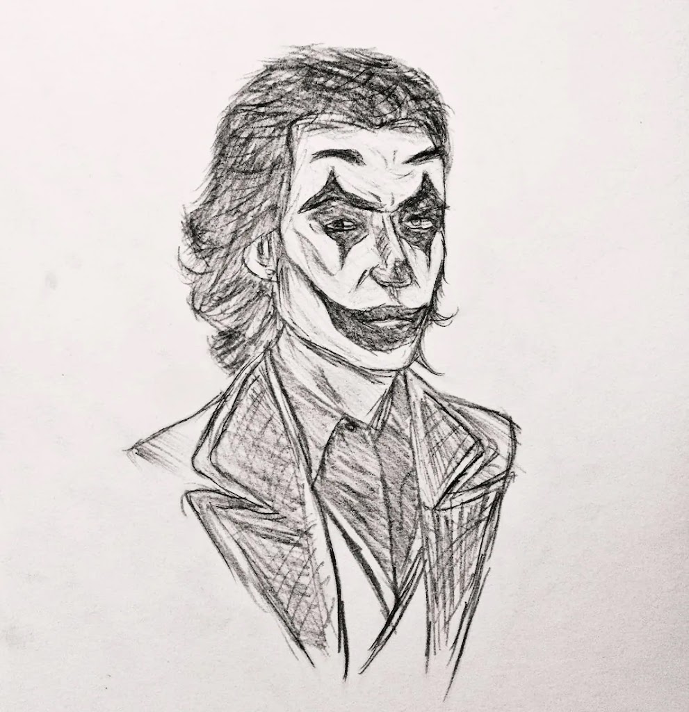 50+ Joker Drawing Easy Pencil Sketches Pictures