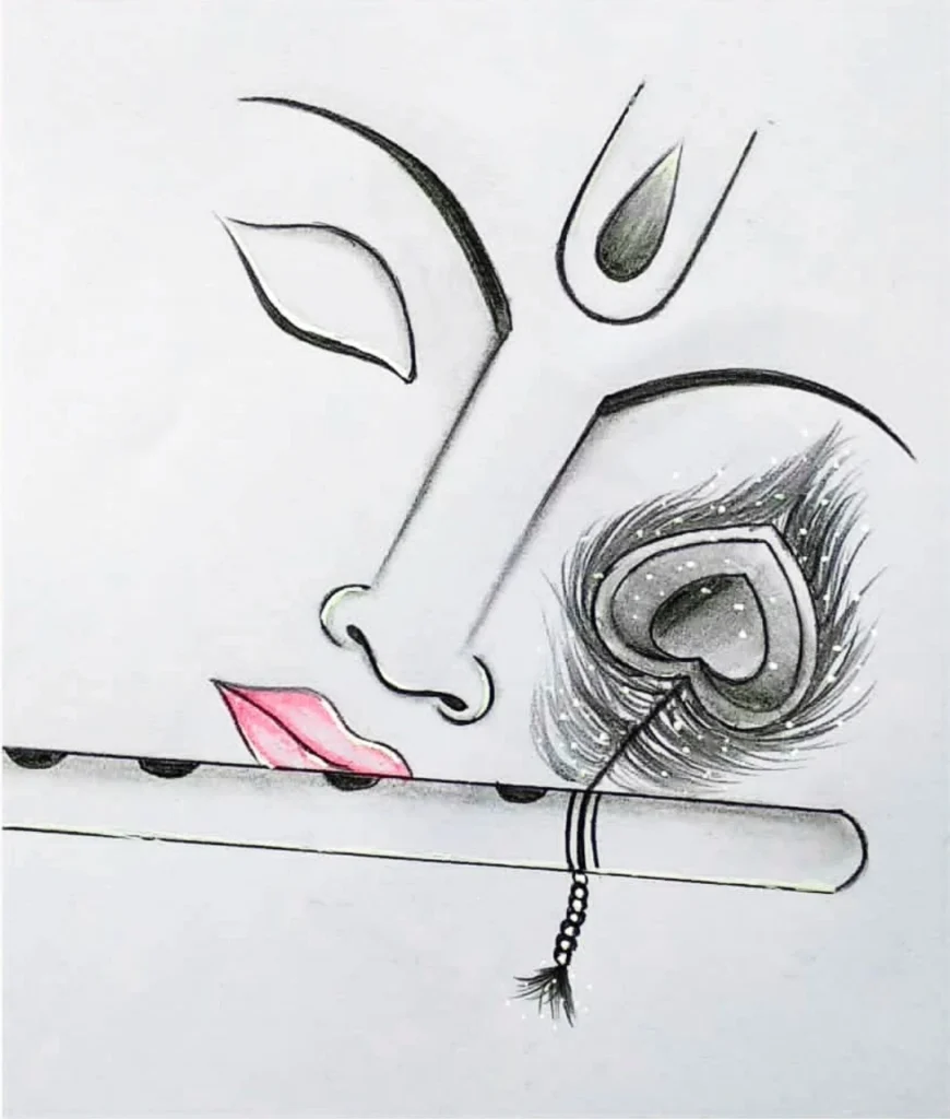 Radha Krishna Drawing Archives - Urban Indian Mom-saigonsouth.com.vn
